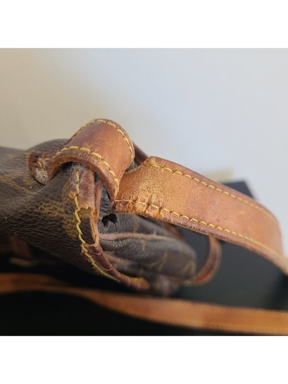 Louis Vuitton Saumur Shoulder Bag Brown Monogram Messenger Purse Authentic - Picture 10 of 12